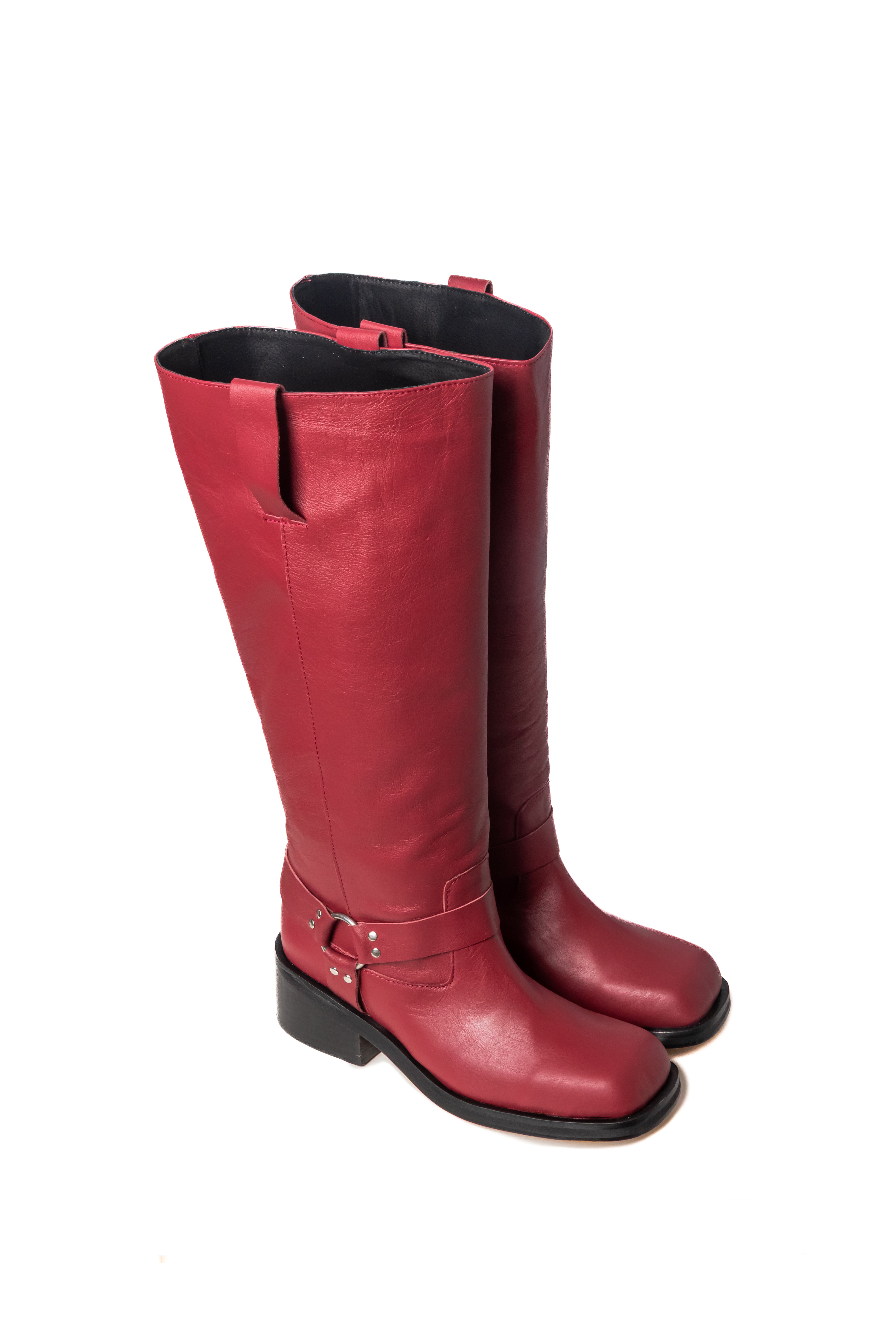 Botas Harlem Rojas Cuero