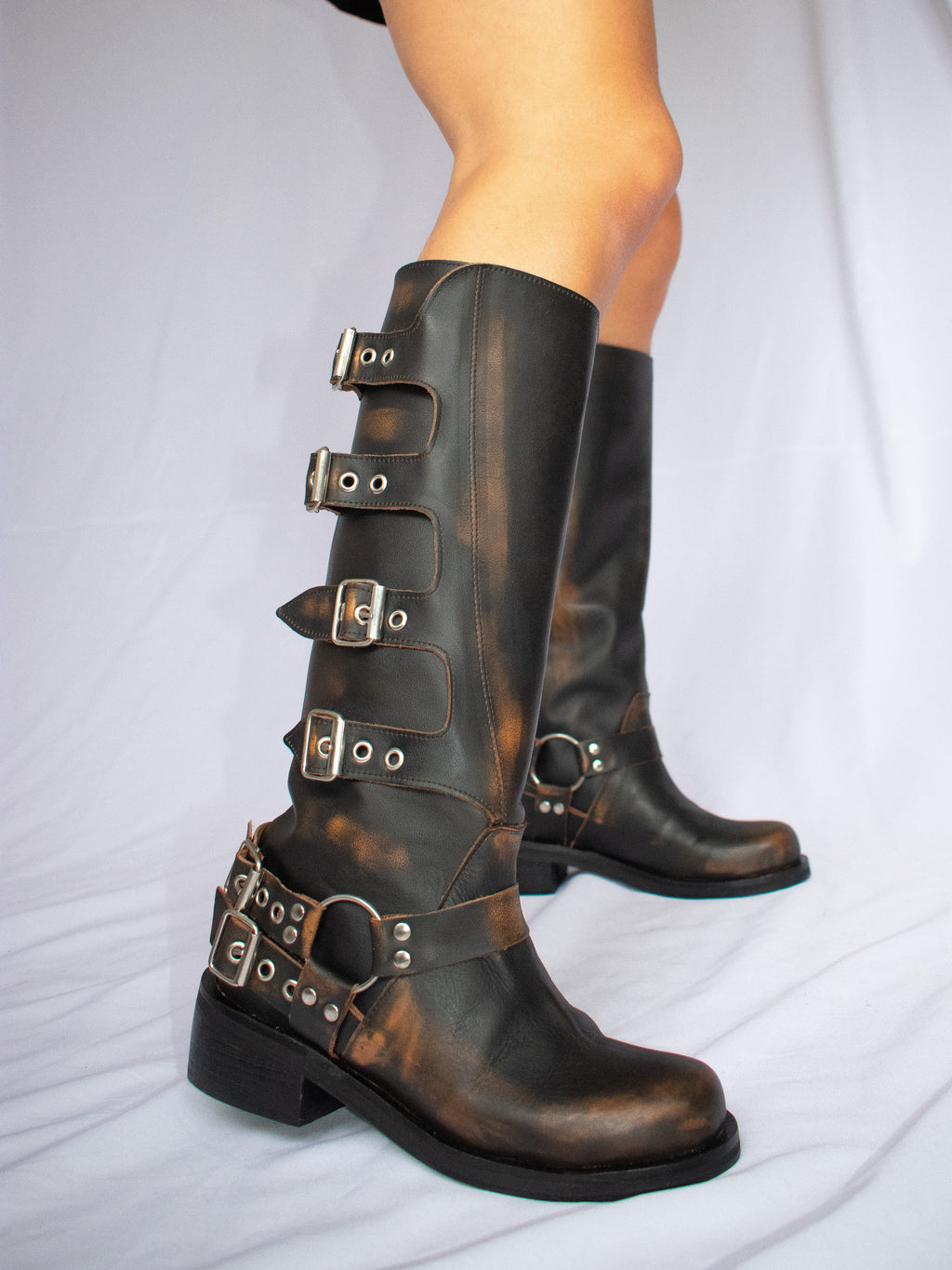 Botas Tati Marrones Cuero