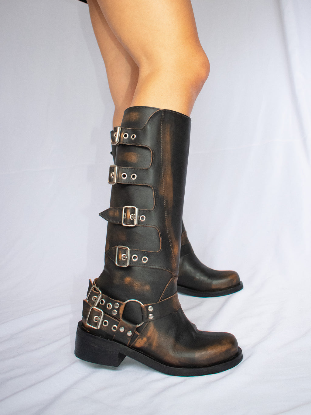 Botas Tati Marrones Cuero