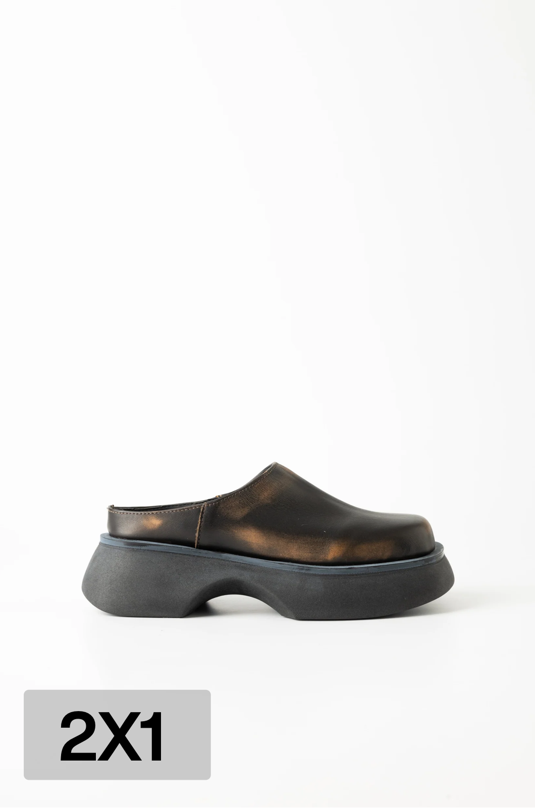 Zuecos Castro Marrones (2x1)