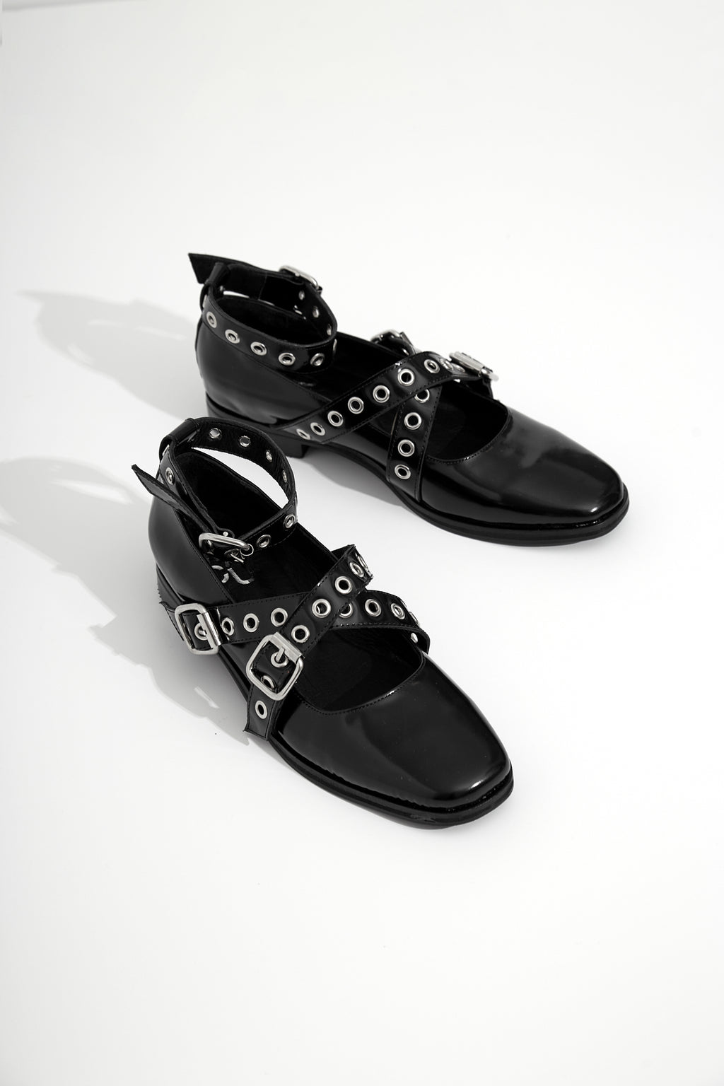 Chatas Joly Cuero Negras (2x1)