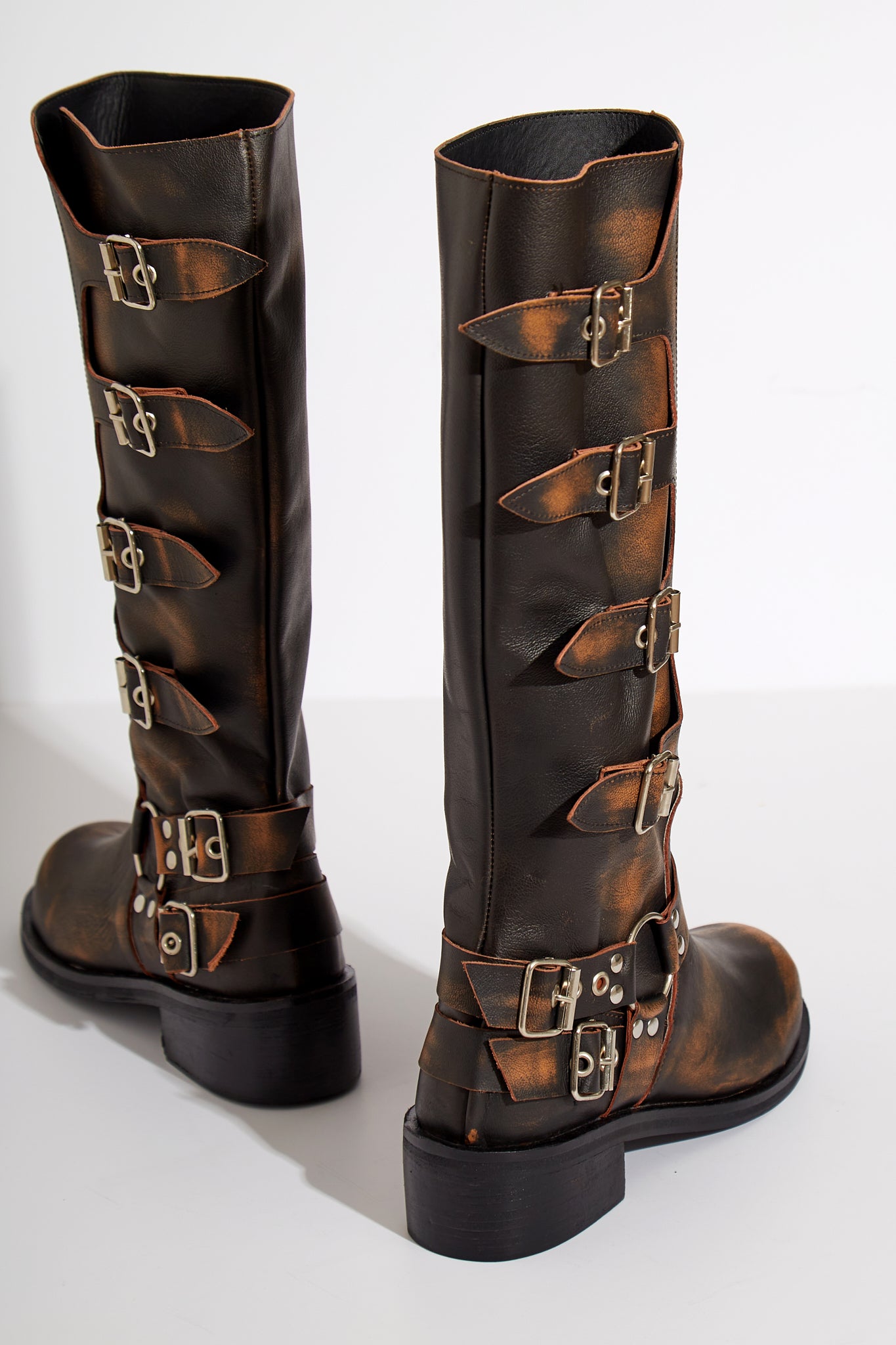Botas Tati Marrones Cuero