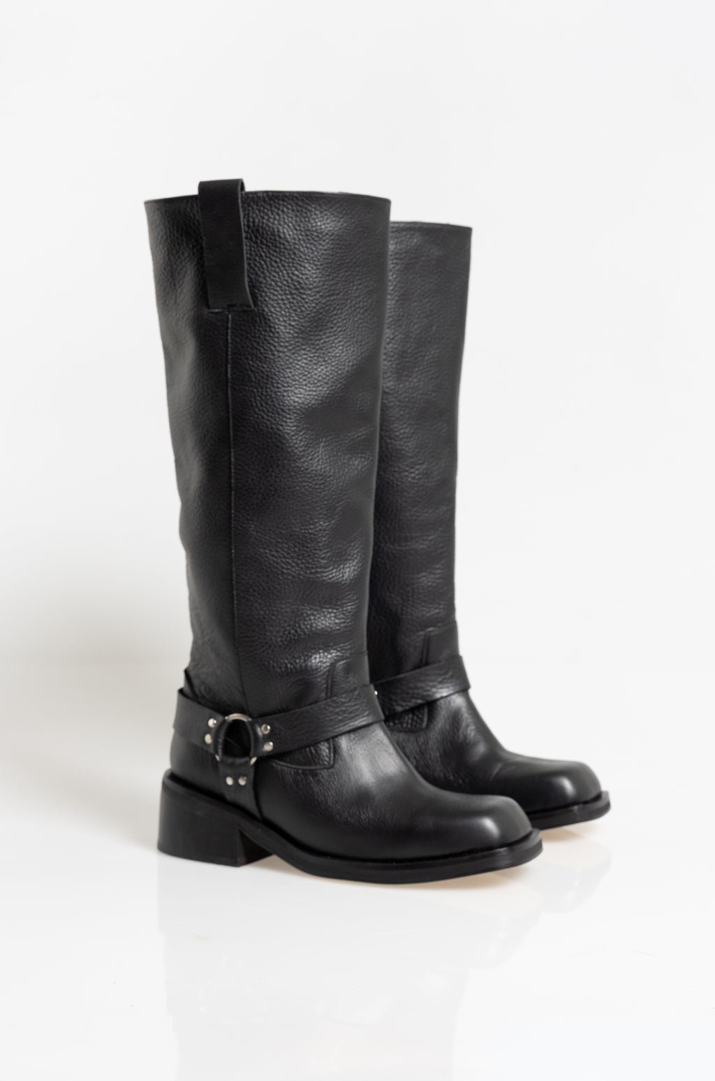 Botas Harlem Negras Cuero