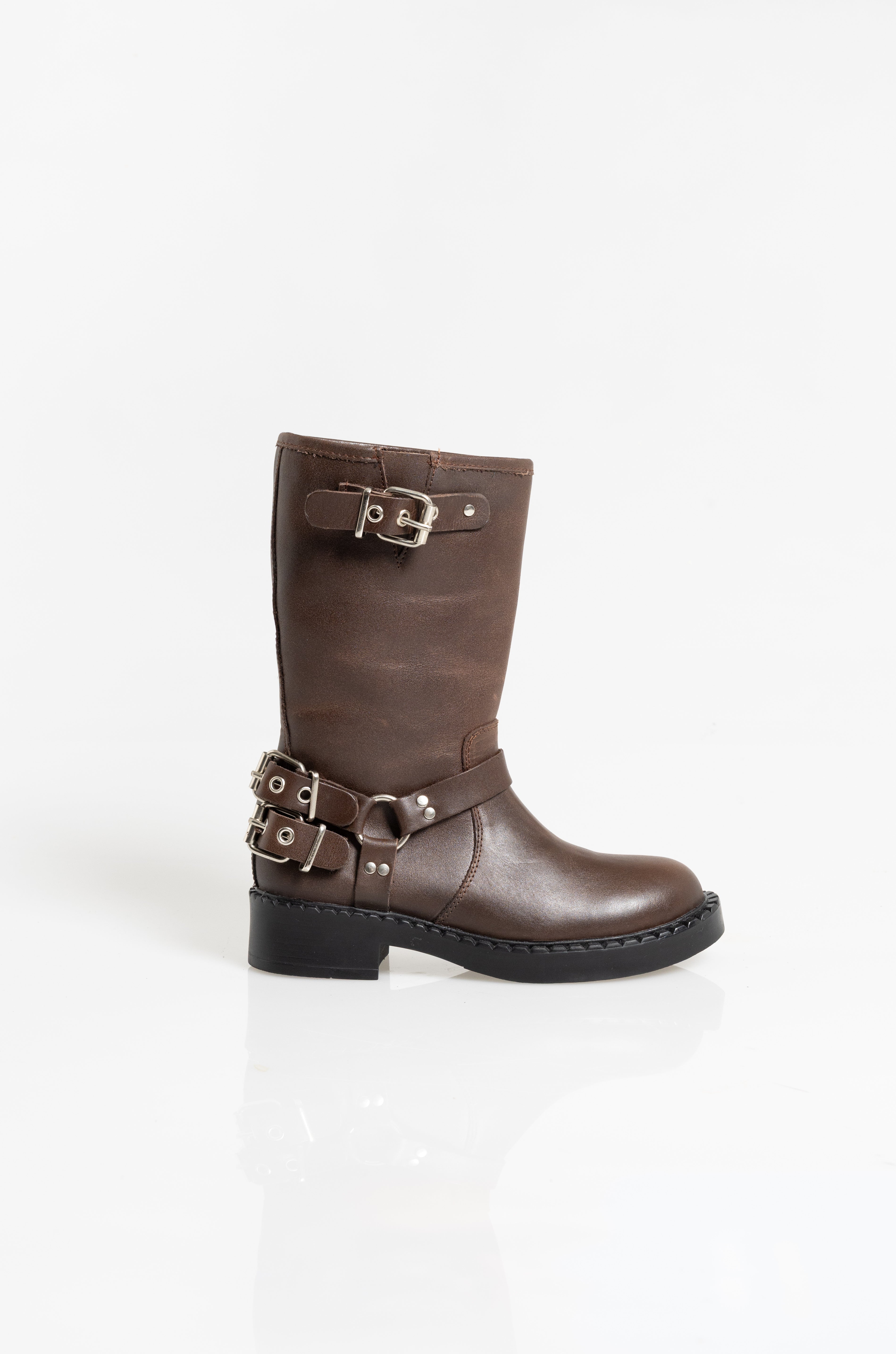 Borcego Artigas Marron Cuero