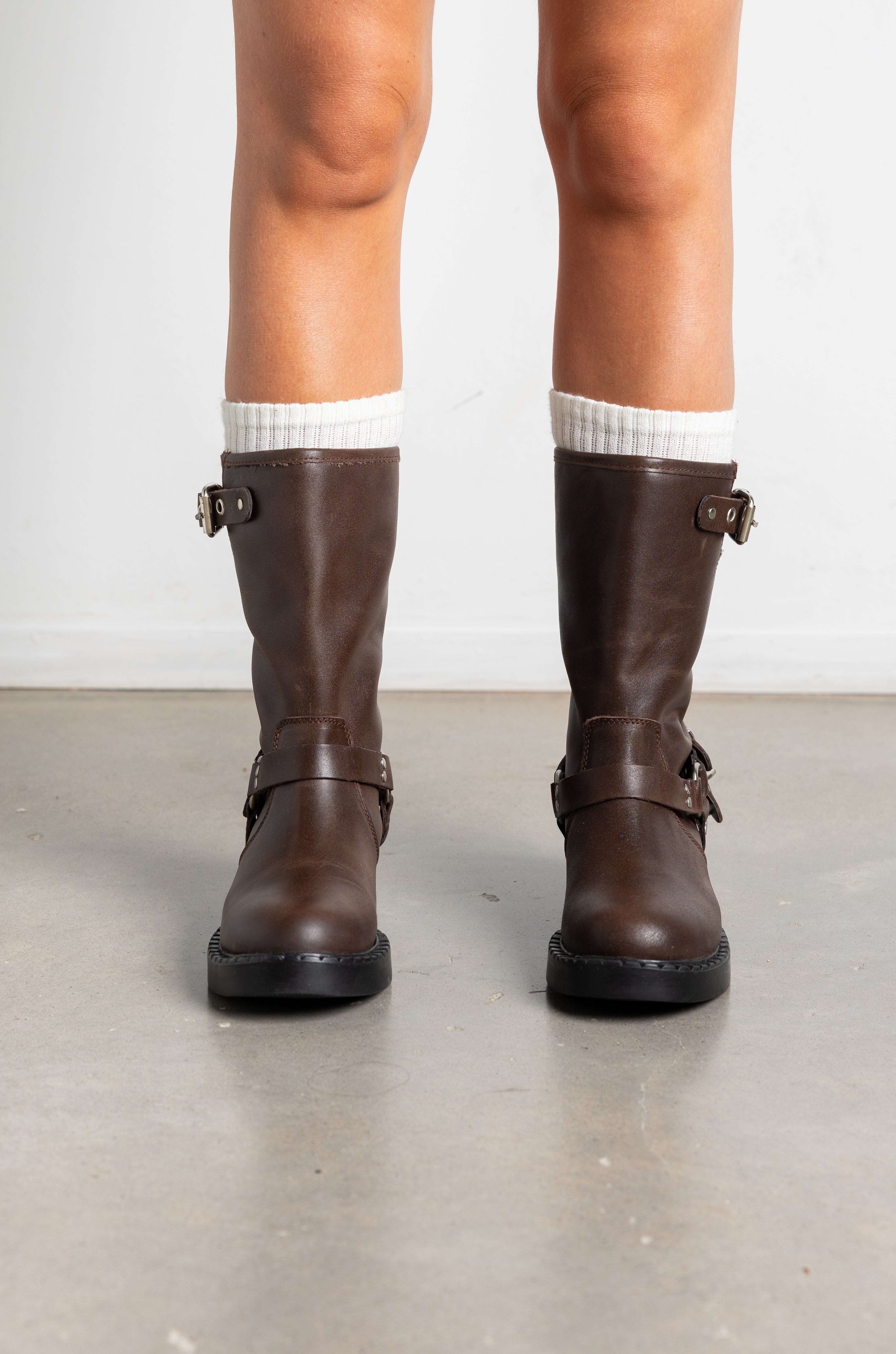 Borcego Artigas Marron Cuero