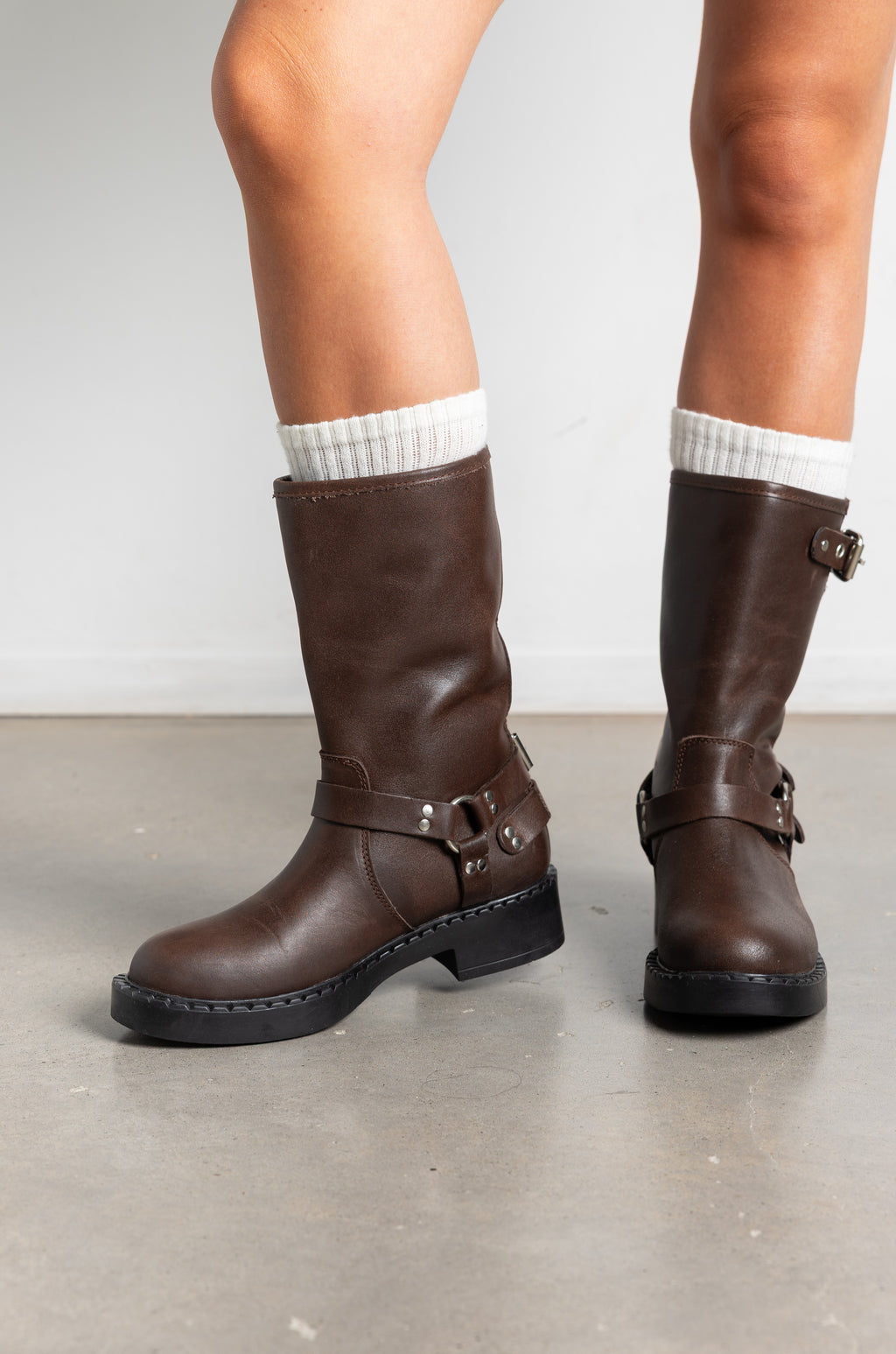 Borcego Artigas Marron Cuero