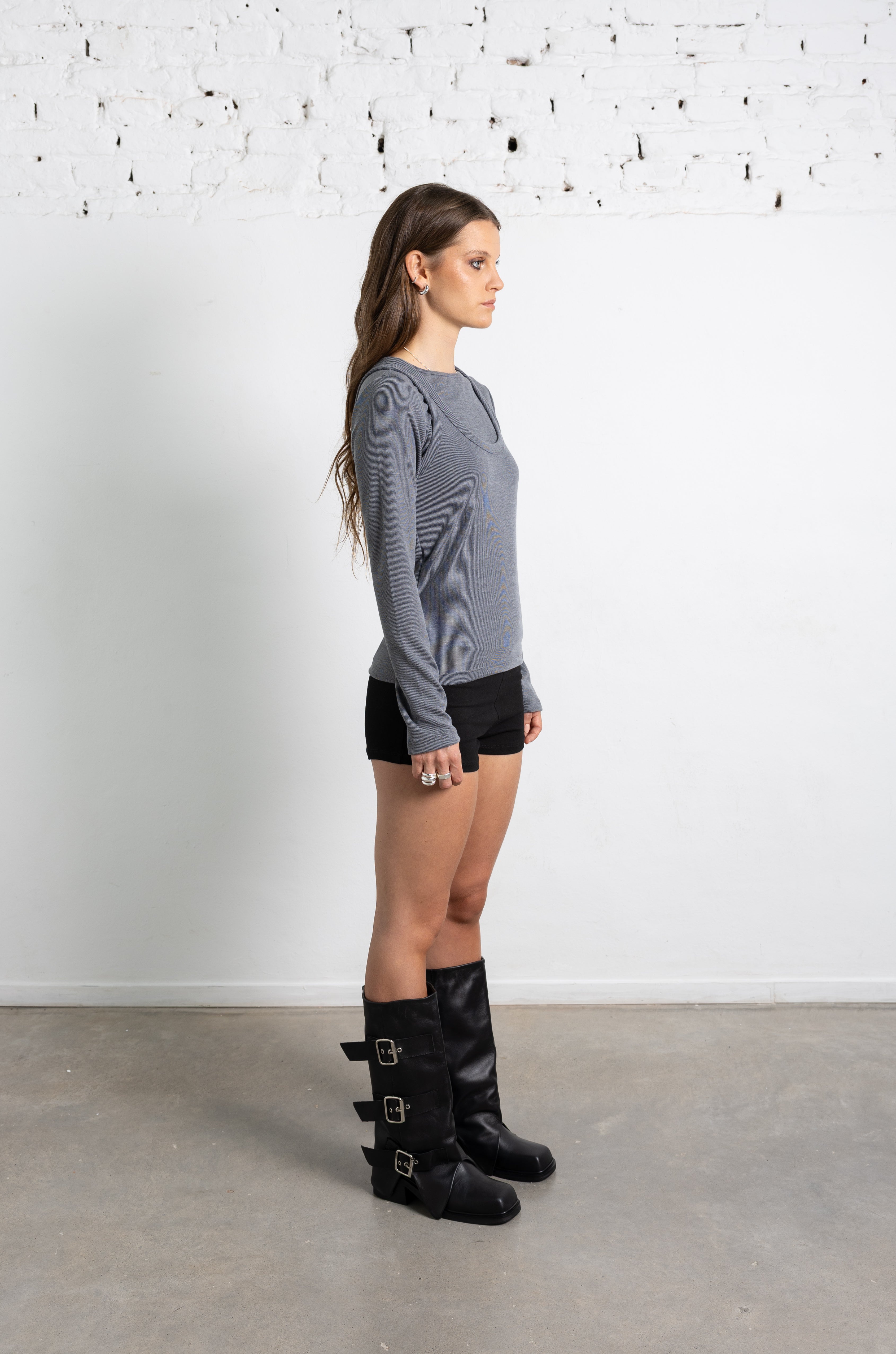 Botas New York Negras Cuero PRE VENTA