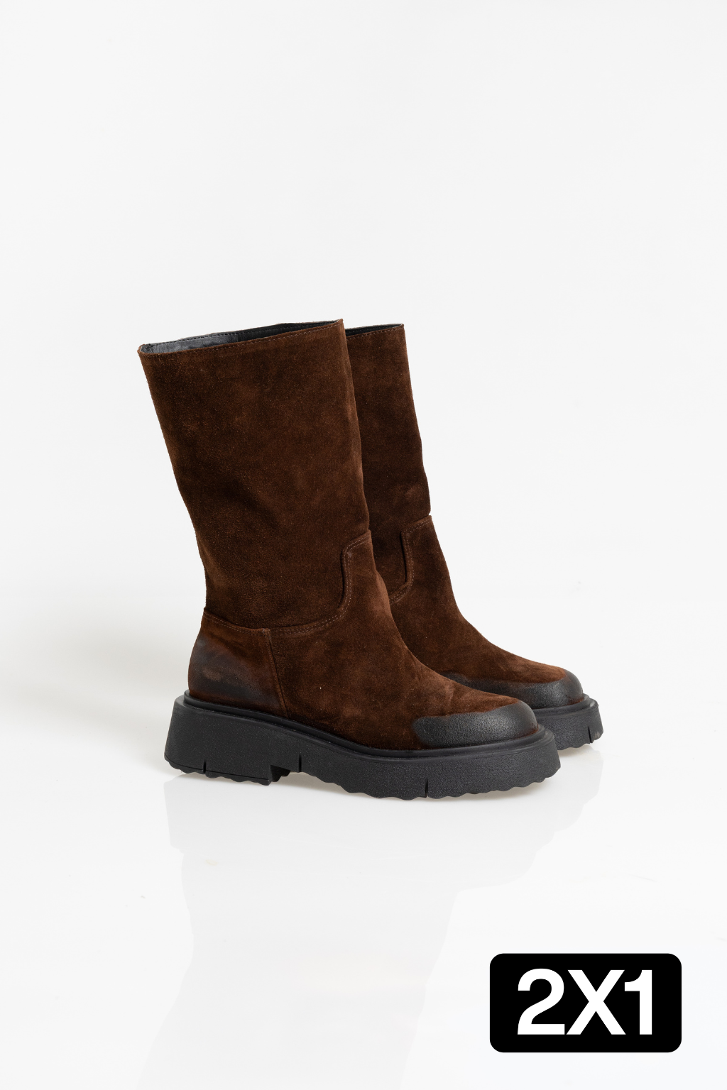 Botas Osaka Marrón Cuero
