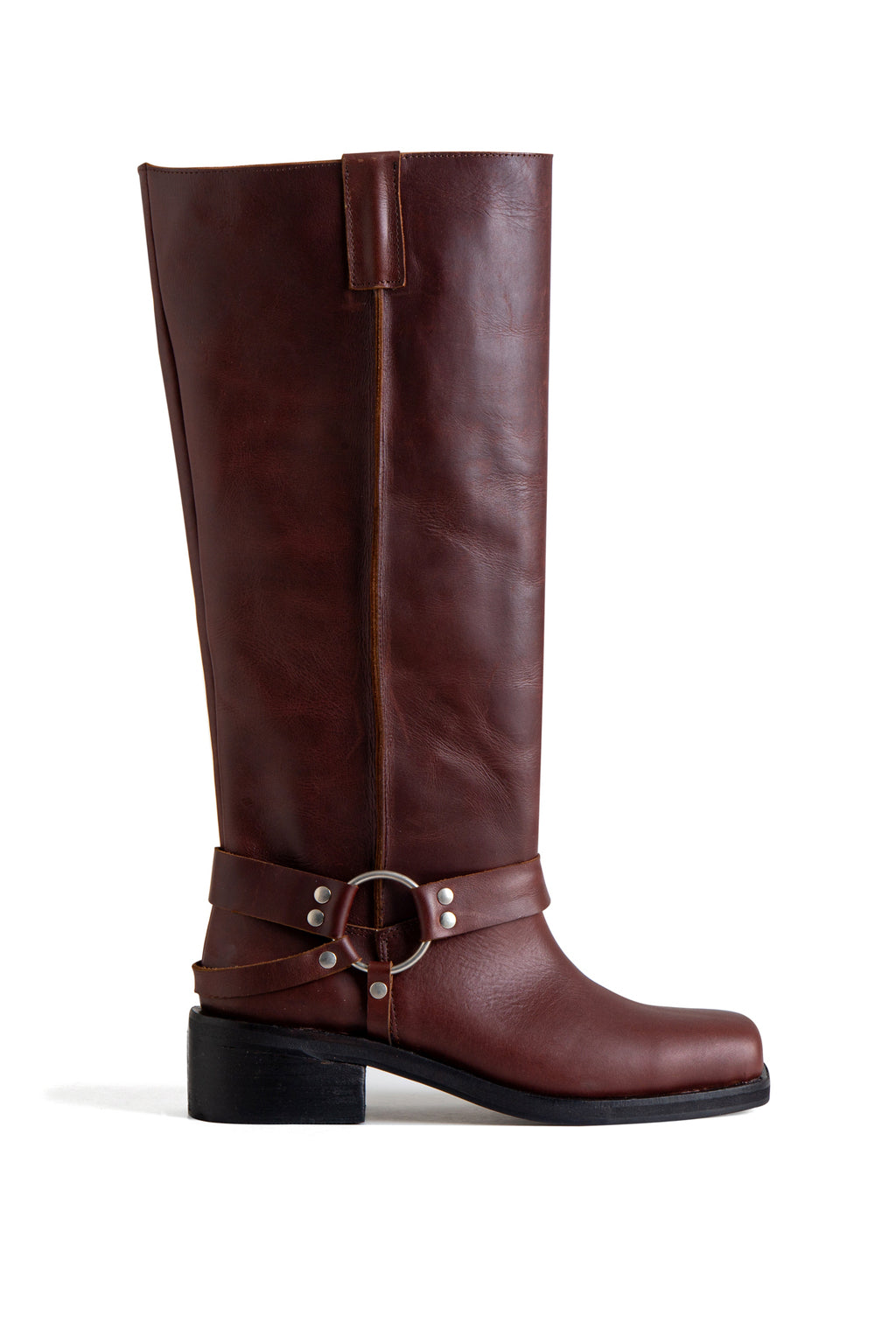 Botas Agoura Marron Cuero